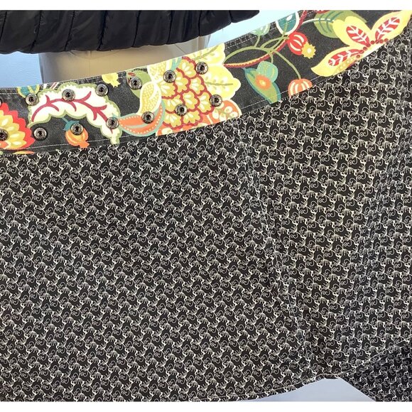 VTG Hippie Mini Skirt One Size Adjustable Size Flower Power Festival No tags - Picture 4 of 6